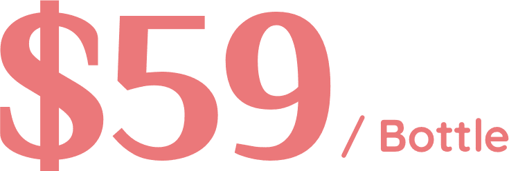 $59 per bottle